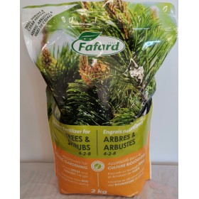 Fafard - Tree, Shrub & Cedar Hedges Natural Fertilizer 2kg