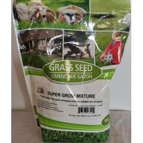 SPEARESEEDS - Grass Seed Super Grow Mixture 1Kg